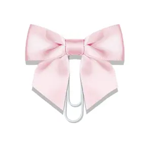 Bow Paper Clip Bookmark