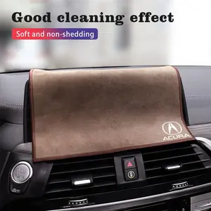 Microfiber Towel Car Cleaning Care Accessories For Acura ADX RDX ZDX Integra NSX MDX TLX CDX ILX RLX TL RL