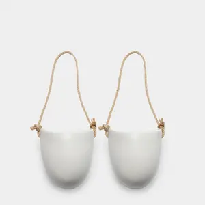 Ceramic Wall Planter - Perfect for Indoor and Outdoor Gardening