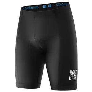 ROCKBROS Men's Cycling Shorts Sponge Padded Shorkproof Breathable Short Pants