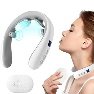 Cervical Massager Protable Mini Neck Shoulder Massager with Deep Massage and Warm Pressing Care for Comfort