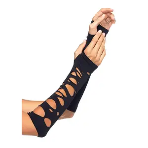 Leg Avenue Distressed Arm Warmer Fingerless Gloves