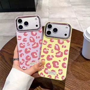 Leopard Print Phone Case, Trendy Style, for compatible with iPhone 17/17pro/17promax/17Air/iphone16/16pro/16plus/16promax/15/15promax/15pro/11/12/13/14promax/12mini/13mini/11pro/11promax/12pro/12promax/13pro/13promax/14pro/14promax, Personality Gift, Good
