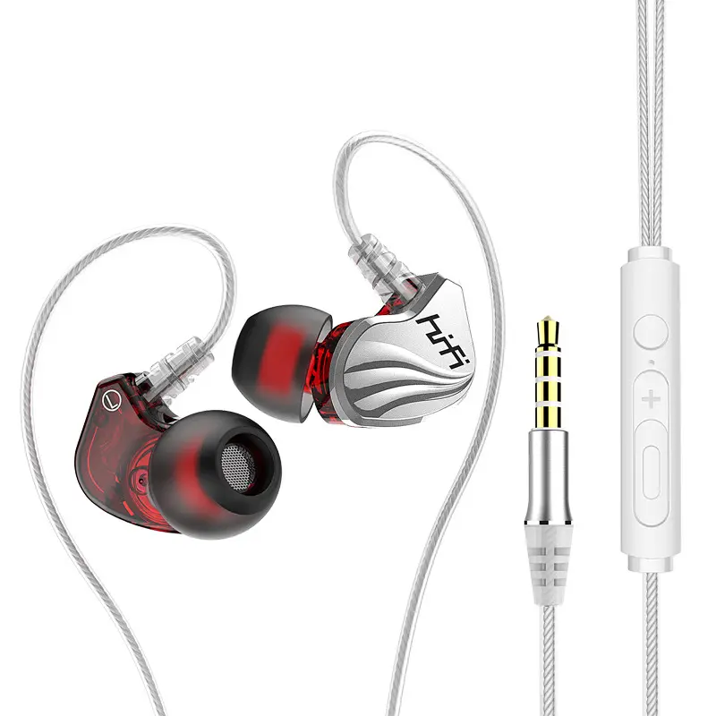 3.5mm Wired In-Ear Earbuds with Heavy Bass, High-Quality Sound, Noise Isolation, for Mobile Gaming, Sports, Phones, Laptops, Desktops (Not Water Resistant) - Audio Accessory