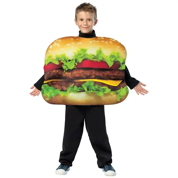 Kid's Tasty Cheeseburger Costume