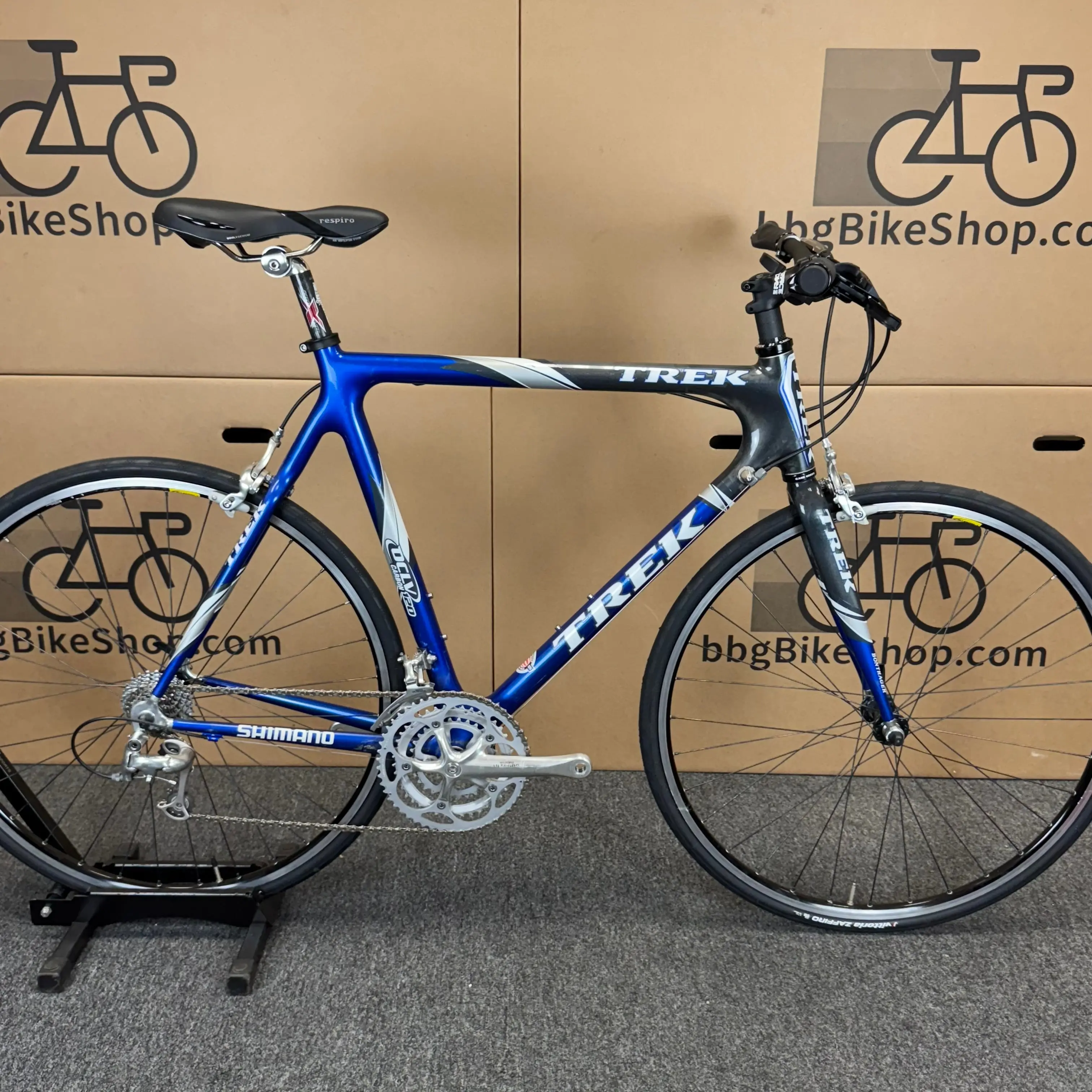 Used Trek 5200 OCLV 120, Shimano Ultegra, Carbon Road / Hybrid Bike-2003, 58cm