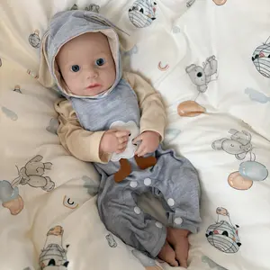 [Drink Wet System] Mayfair Reborn Doll 18Inch Full Body Silicone Baby Doll With Open Eyes Silicone Dolls Cute Silicone Baby Doll Newborn With Accessories For Kids 3+ summerwins,summerwins