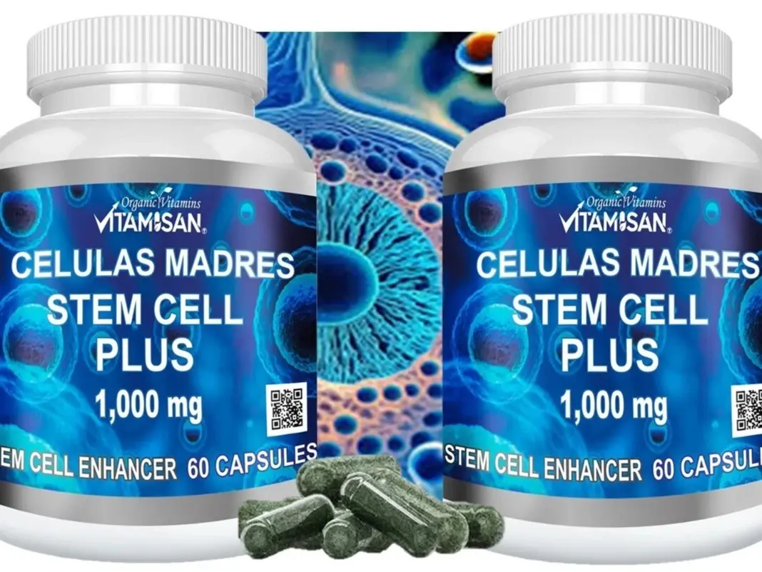 MADRE CELL 1000 MG STEM CELL 60 CAPSULES VITAL PLUS CELULAS MADRES