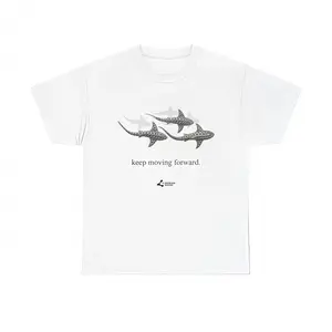 Shark Keep Moving Shirt for Mens and Womens Unisex Summer