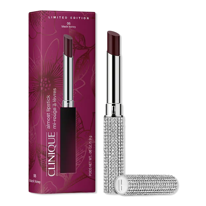 Clinique Limited Edition Almost Lipstick Black Honey Diamond: Holiday Gift