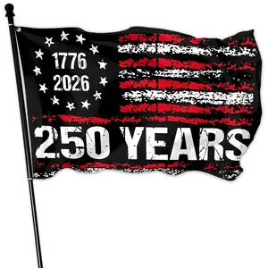 Vintage 1776 To 2026 250 Years Flag Tapestry, United States Historic Celebration Decor For Men Women, 3x5 Feet Indoor Wall Decor | TS120326.C02196.ID01