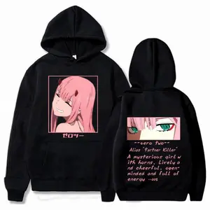 Zero Two Hoodie – Darling in the Franxx Anime Graphic T-Shirt, Hoodie & Sweater