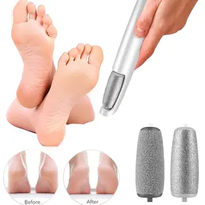 LINKEVAP Summer Electric Foot File, Gentle Adjustable Rotatable Electric  Foot Dead Skin Remover, Callus Remover Tool for Home & Nail Salon Halloween Gift