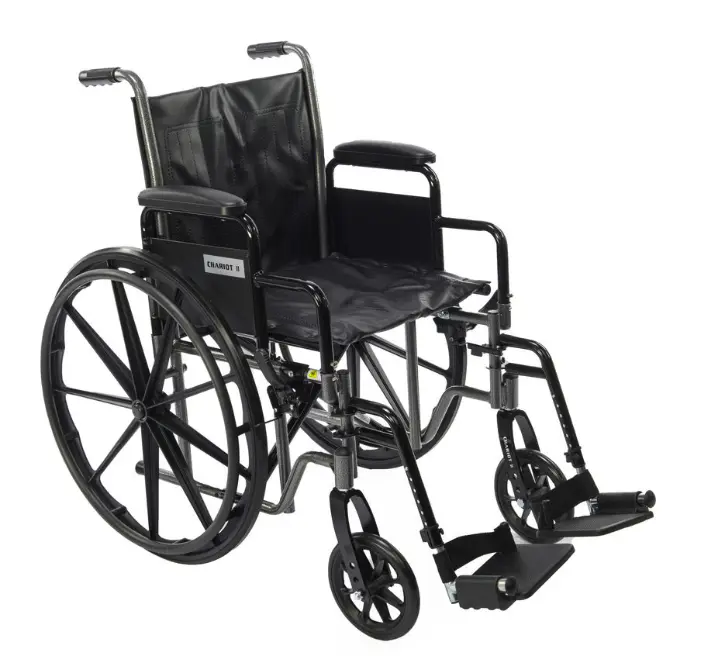 ProActive Medical Chariot II K2 Standard Wheelchairs with Swing-Away Footrests