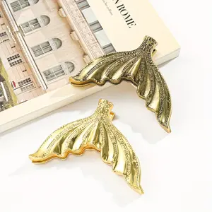 2 Heavy-Duty Metal Fish Tail Bookmarks, Mermaid Bookmarks, Perfect Gift for Men and Women Who Love Reading