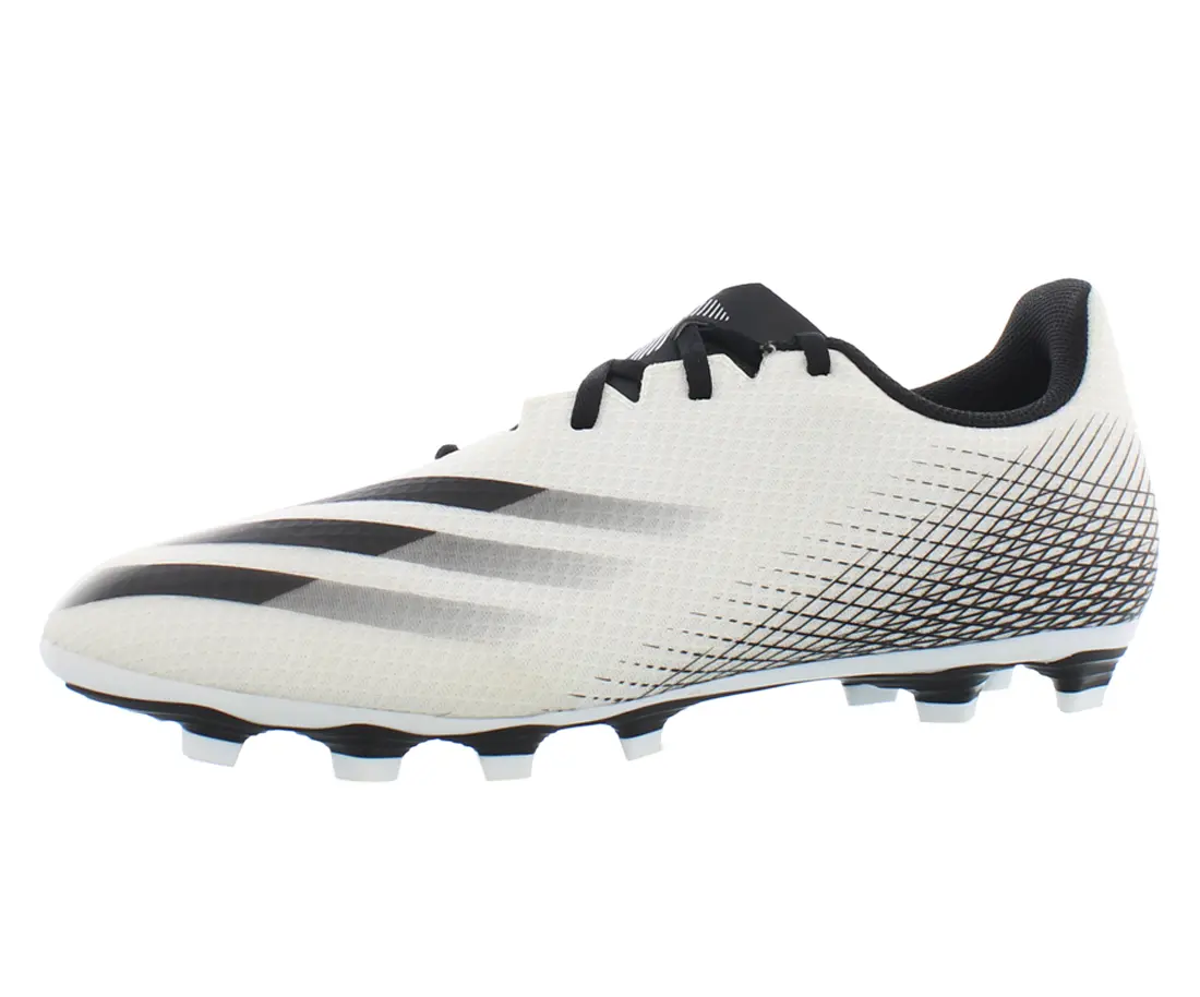 Adidas Men's X Ghosted Soccer Cleats - Ghosted Pattern, Lightweight Synthetic Build, Multi-Ground (FXG) Performance Sports Footwear