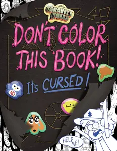 Gravity Falls Coloring Book for Adults & Teens – Cursed Mystery Adventure with Dipper & Mabel | Funny Cartoon Activity Book Gift Idea