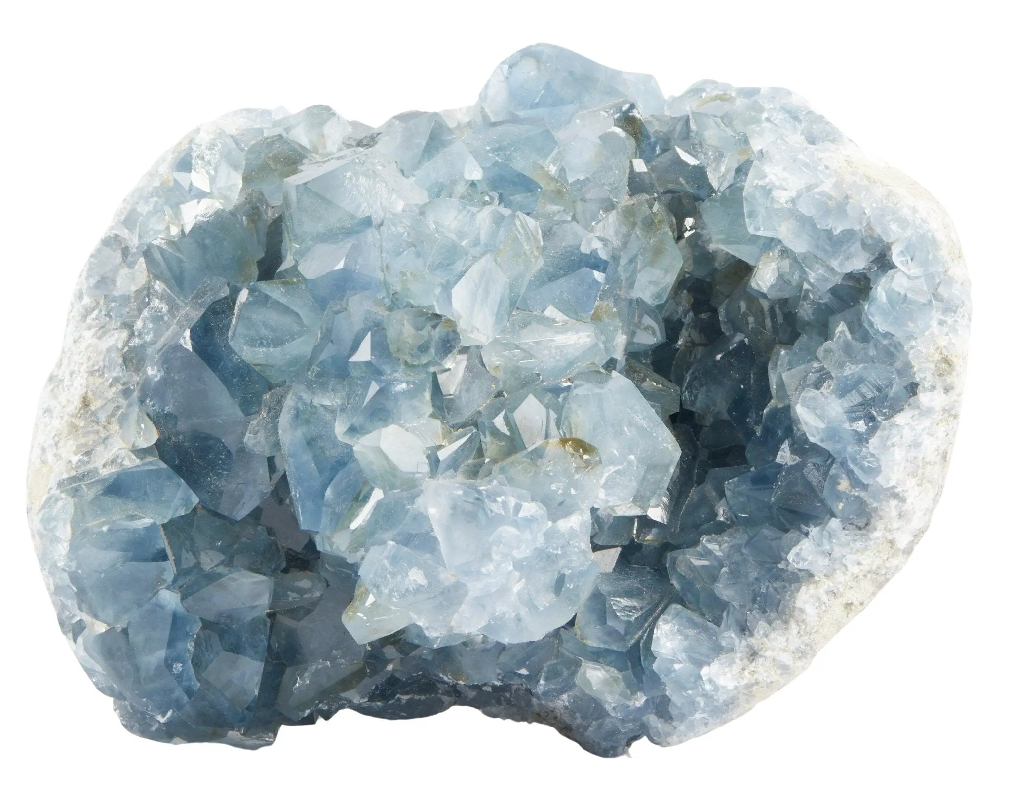 New Moon Beginnings Raw Celestite Cluster - 82 - Elegant Mineral Design