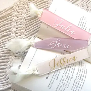 Acrylic Bookmark Blank for DIY craft, UV resin craft, Vinyl craft with Cricut, Cameo Silhouette