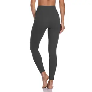 Colorfulkoala Women's Soft Essential Leggings High Waisted w/ Pockets Tummy Control Yoga Pants