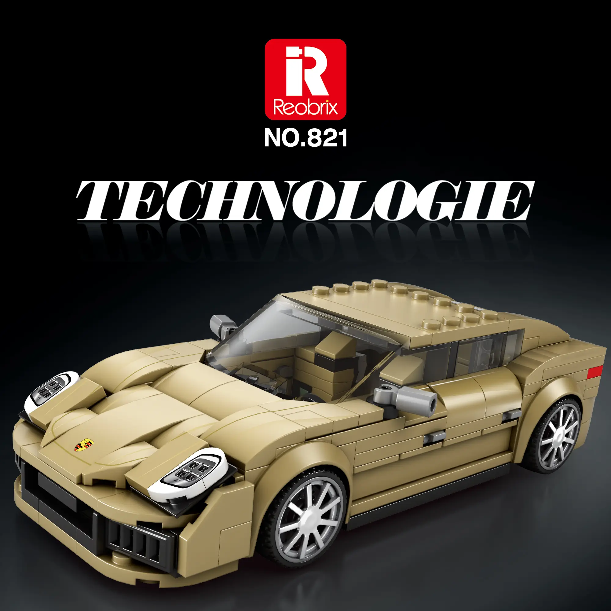 Reobrix Business Vehicles Collectible Construction Set - BPA-Free STEM Learning Building Blocks, 300-400 Pieces Model Kits for Beginners & Experienced Builders (Ages 6+, 6-8 Years; Business Vehicles Theme Sparks Ideas)