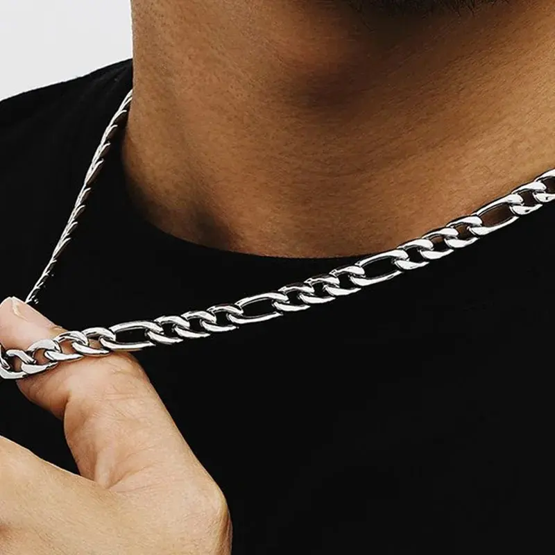 925 Sterling Silver Chain Necklace for Men & Women