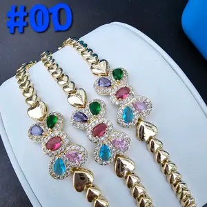 Stunning women gold plated bracelet