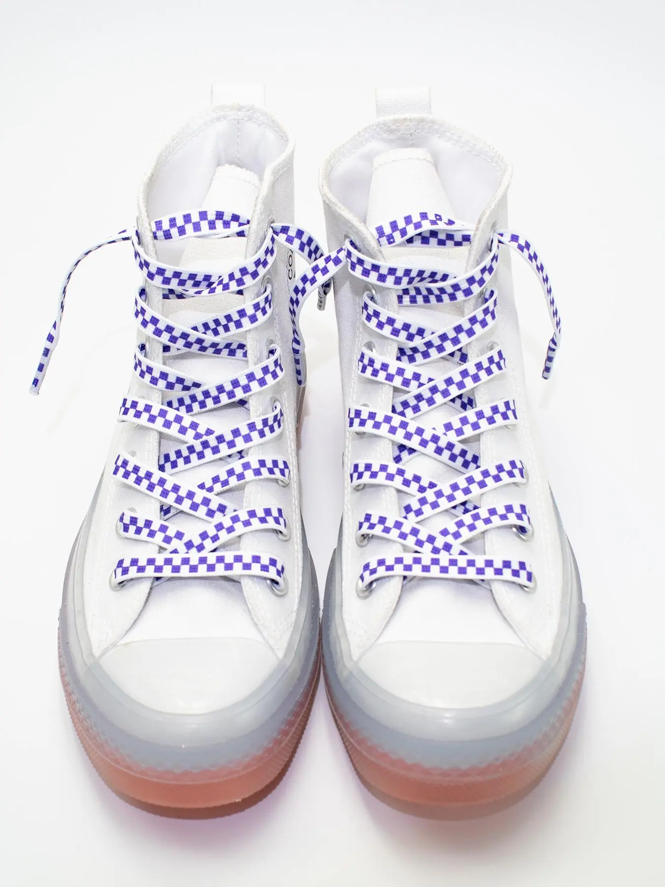 Fashionable Plaid Pattern Shoelaces, Casual Versatile Trendy Shoelaces, Shoes Accessories for Women & Men