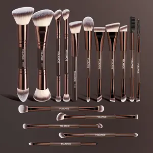 MAANGE 16pcs Makeup Brush Set, Foundation Brush Contour Brush Concealer Brush Eyeshadow Brush Nose Shadow Brush Detail Brush Smudge Brush Tapered Brush Eyebrow, Essential Beauty Tools, Makeup Accessories Gifts, Cosmetic Brush Set, Makeup Brush Kit