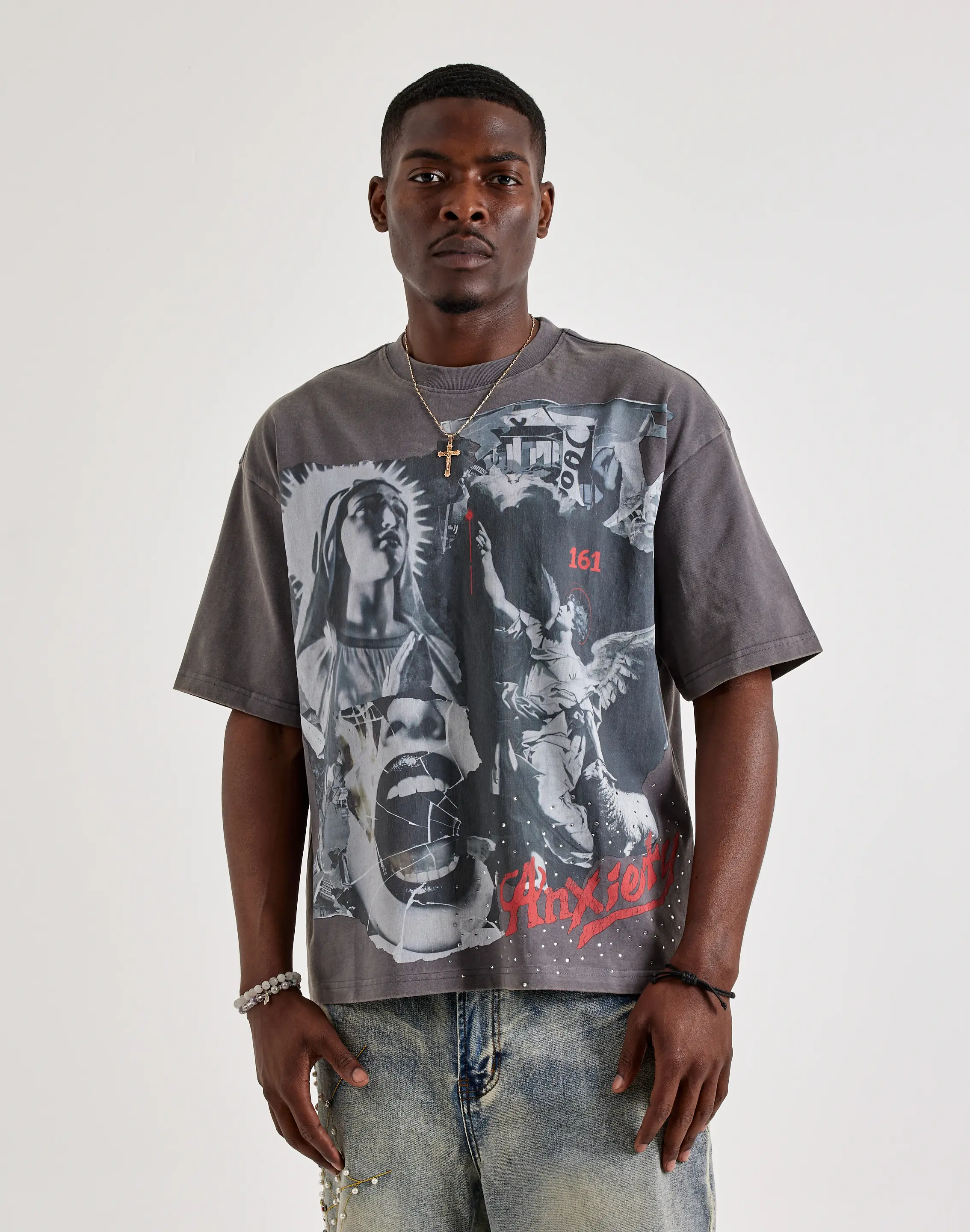 Mens GFTD LA Anxiety Reserve Tee