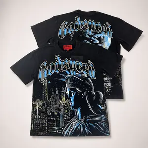 Y2K GODSPEED Professional Certified Racist Racing T-Shirt Men's Women Fashion Vintage T-shirts 100% Cotton Oversized T Shirts