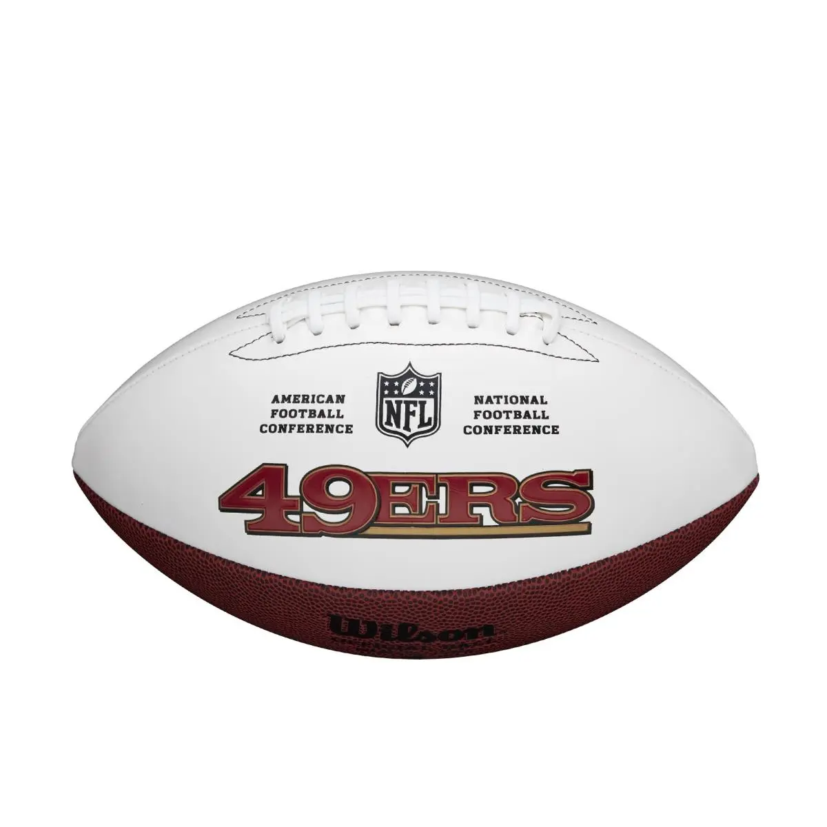 Wilson  NFL San Francisco 49ers Autographable Football - Full Size, Sports Memorabilia, Autograph Ball