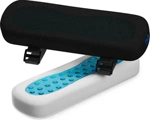 Everlasting Comfort Chair Arm Pads - Memory Foam Arm Rest Covers for Desk & Gaming Chairs, Soft Elbow & Forearm Support