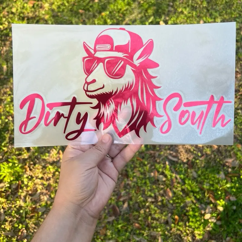 DirtySouth GOAT Decal! Multiple colors and sizes!