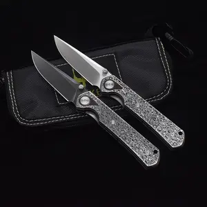 VG10 Stainless Steel Folding Knife, Camping Blade, Lightweight Multi Purpose Tool, Outdoor Practical Tool for EDC, Camping & Hiking Sports Knives