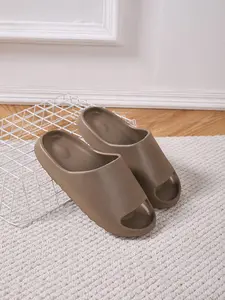 Unisex Coconut Slippers, Cloud Thick Sole Sandals, Summer Fashion Soft Bottom Beach Slippers, Eva Slip-On Shoes for Men and Women, Footwear