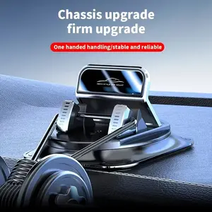 🎁 The ultimate mech-style cockpit upgrade for his daily commute. Mechanical Car Phone Holder | Dashboard Clip Mount, Universal Hands Free Stand, Father's Day Tech Gift (Phone Not Included)