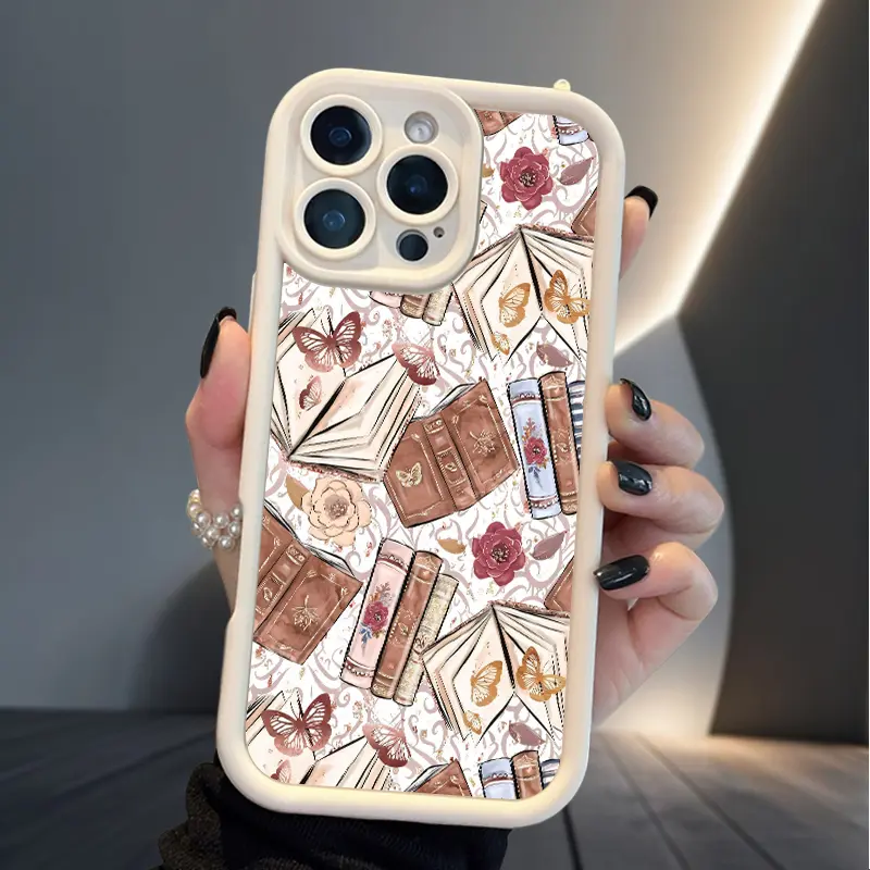 Vintage Silicone Cellphone Casing - Customized Multi-Model Printing Accessory, Durable Shockproof All-Coverage Case with Enhanced Camera Lens Protection for iPhone 17 Air, iPhone 16 Pro Max, Rugged Softcase Gift for Device Users