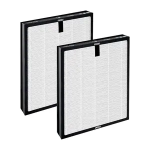 FETIONS HY4866 Air Purifier Filter Replacement - H13 True HEPA and 3-in-1 Activated Carbon Filters, 2-Pack for MOREN-TO HY4866, Protect Your Family's Health with Clean Air