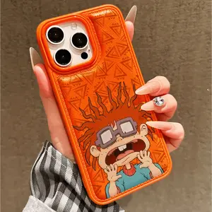Cartoon Character Phone Case Protector, Compatible with iPhone 17/16e/16/15/14/13/12/11 Pro Max/mini/air/XR/XS/x/7/8 Plus, Transparent Tpu Material