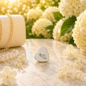 Charm Holder - Silver