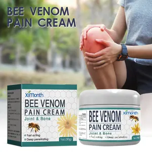 Ximonth Bee Venom Joint Cream Relieve Foot and Feet Muscles and Bones Knee Lumbar Spine Sitting Joint Pain Body Care Cream