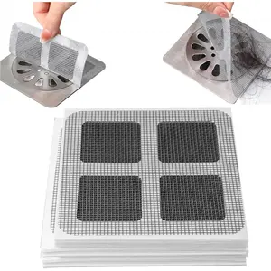30pcs High-Quality Disposable Bathroom Filter Mesh, Effective Hair & Pest Prevention, Easy Installation, Quick Drain Maintenance, Ideal for Sink & Floor Drains