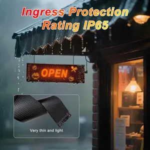Devil Eyes Light for Cars 14.68x3.6 inch LED Eyes for Car Windshield Programmable LED Sign Controlled by Remote Control & Bluetooth APP Suitable for Cars SUVs & Trucks