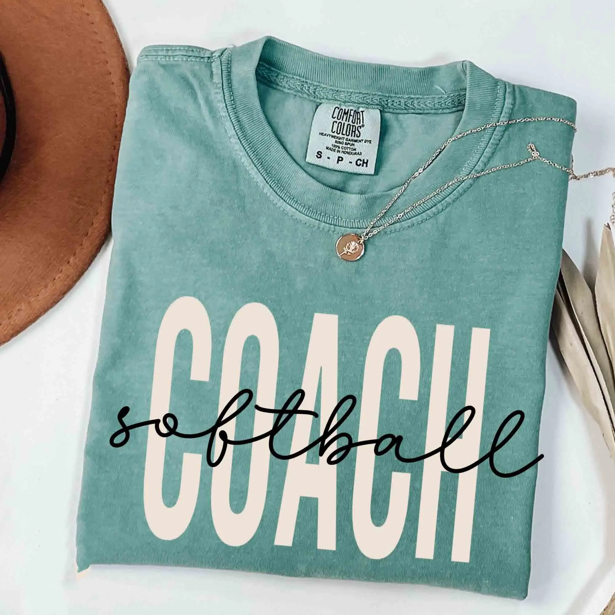 Softball Coach Shirt Comfort Colors, Game Day Tshirt, Softball Coach Appreciation Gift, Softball Season Gift, Gift For Softball Team Coach