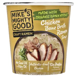Mike's Mighty Good Craft Ramen™, Chicken Bone Broth Ramen Soup, 1.6 oz (48 g)