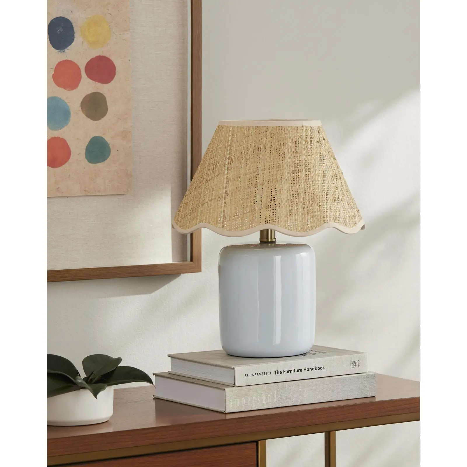 Livabliss Marivela Coastal Table Bedside Lamp - Seagrass Outer Shade, Cozy Lighting Lights, Indoor Home Improvement Fixture, Home Decoration for Bedside Nooks, Home Decoration Lamp