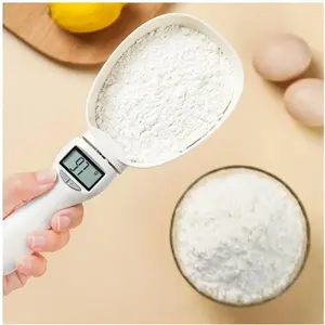 Digital Measuring Spoon Scale Food Measuring Spoon Scale Highly Accurate Measuring Spoon Scale With LCD Screen Display And Replaceable Spoons For Dispensing Food And Condiments Kitchen Utensils Measure