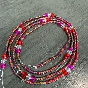 Enchanted love tie on waist beads