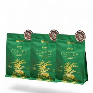 RYXskin Coffee Premium Arabica & Robusta Blend 10 Sachets Pack of 3 Beverage Korean Ginseng Flavor No Added Sugar Energy Support